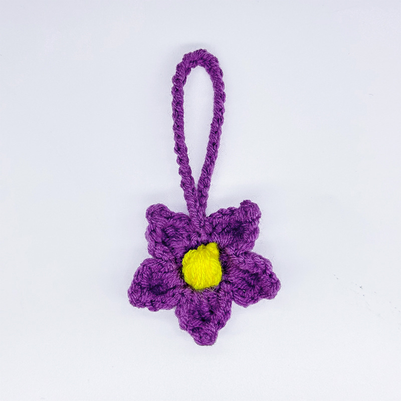 보라색 별 다섯개 가방