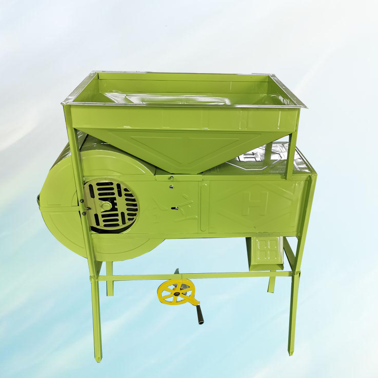 家用电稻谷粮食清选机 手摇电动扬场机 颗粒除杂风选设备 现货