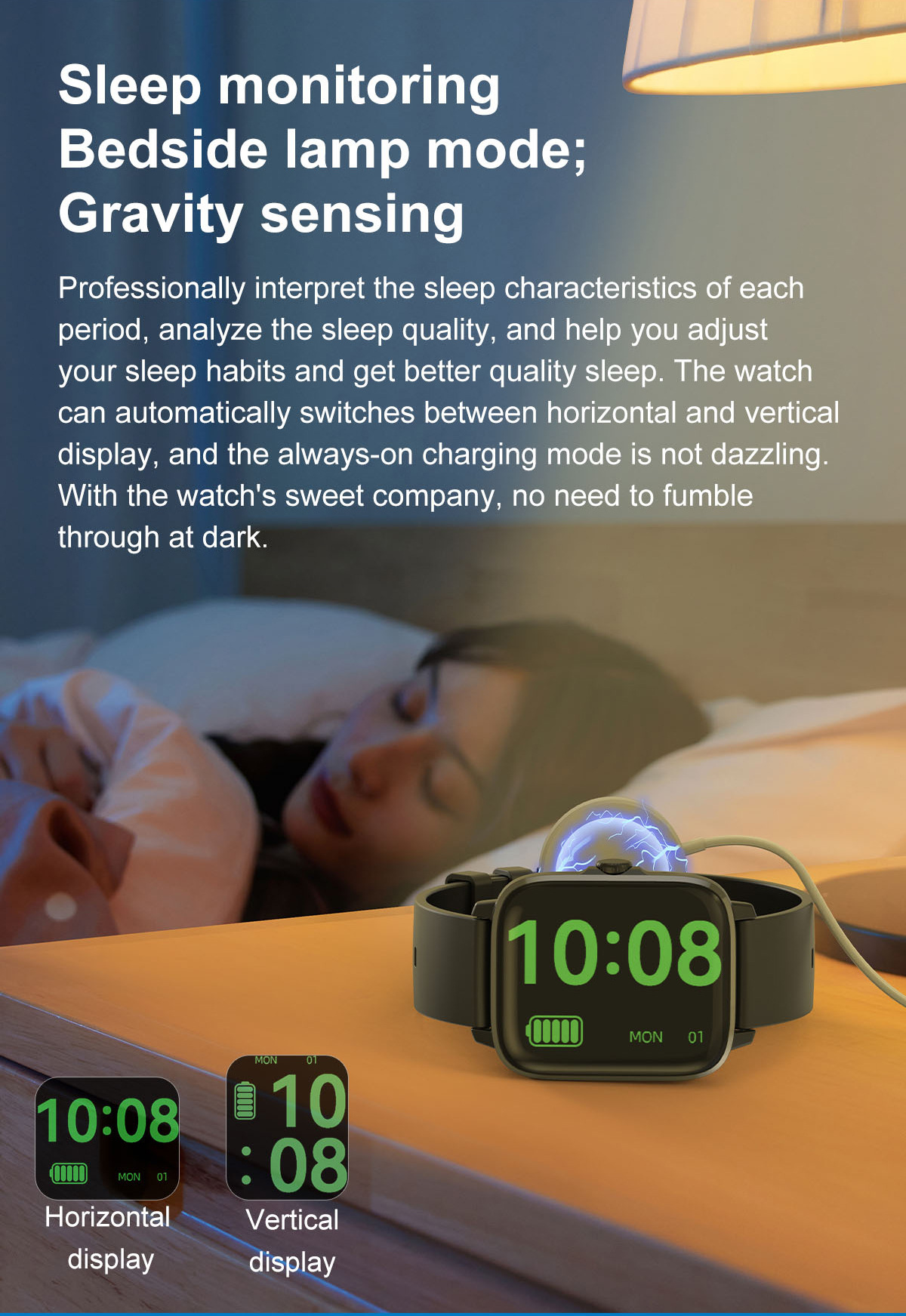 DT102 Bluetooth calling smart watch wireless charging NFC_voghion.com