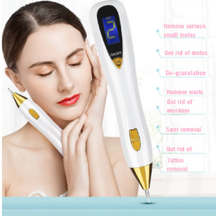 Cross-Border Special Supply of Mole Spot Pen English Pictures Full English Packaging Mole Spot Pen Ion Carbonization Spot Removal Spot Removal Mole Beauty