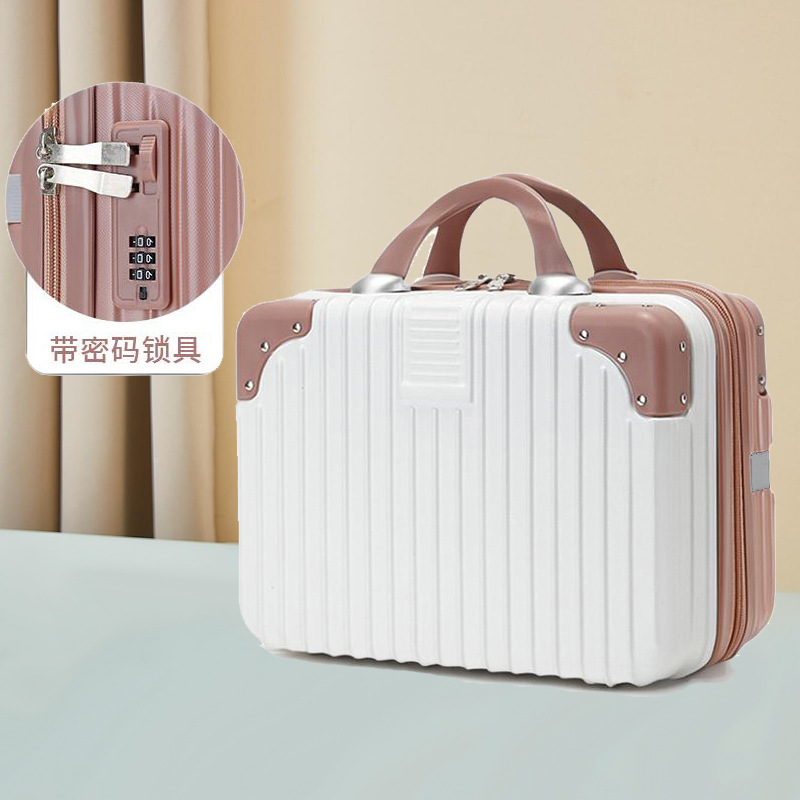 앞면은 흰색, 뒷면은 장미색 복고풍 스타일(비밀번호 잠금 기능 포함)