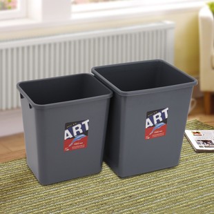 Supply 8L10L 15L square trash can 8 liters small hotel hospital supermarket shopping mall household small trash can