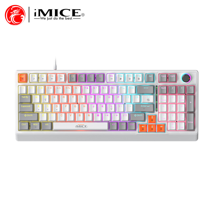IMICE ファクトリースポット GK-150 真のメカニカルキーボード 赤軸 97 キー USB 有線プラグアンドプレイ オフィス ゲーム|undefined