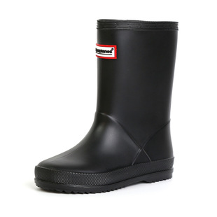 New Children's Cross-Border Rain Boots, Foreign Trade Boys' Export Water Boots, New Rain Boots, Non-Slip Waterproof Girls' Toddler Water Shoes
