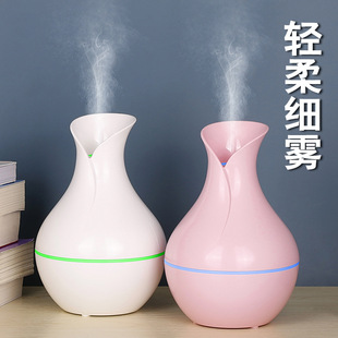 Factory wholesale small vase humidifier aromatherapy machine portable usb car air conditioner humidifier mini humidifier