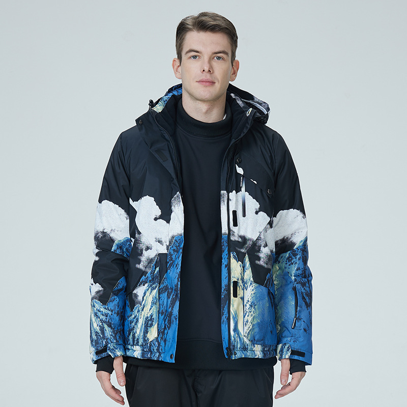 Ski winter travel keep warm ski suit