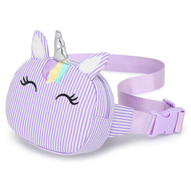 Children's multifunctional waist bag, stylish and fashionable mini waist bag for kids, unisex cartoon chest bag, coin purse