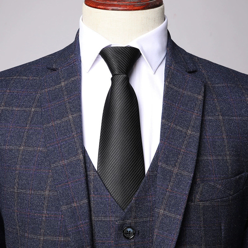 Комплект мужской стильный пиджак для отдыха, костюм 3 предмета, slim fit, корейский стиль