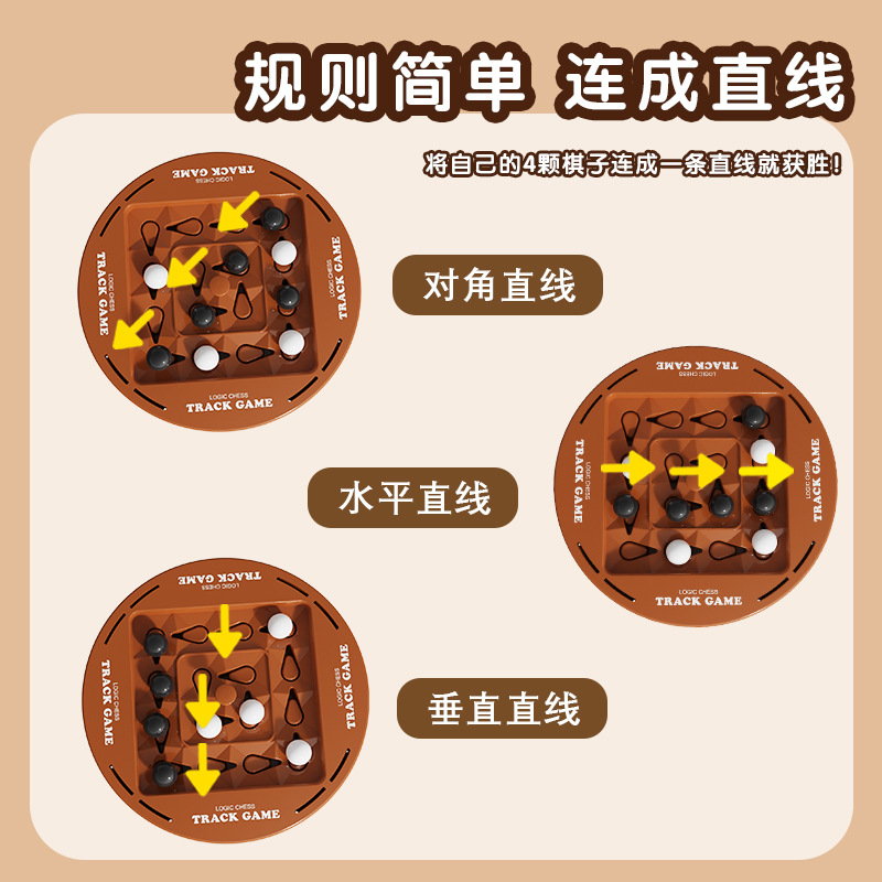 Juguetes educativos para niños, ajedrez lógico, batalla para dos jugadores, tic-toe, entrenamiento de pensamiento, juegos de mesa educativos, puestos de juguetes al por mayor