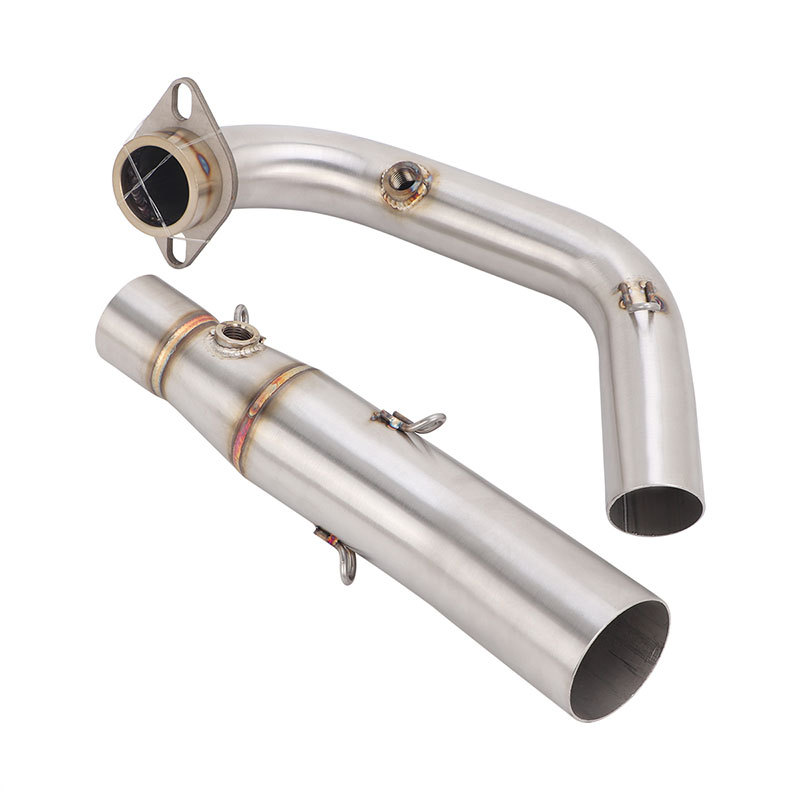 Suitable for motorcycle ZOTES 368 exhaust pipe modification, ZOTES 368 front section, tail section, and full section exhaust pipe