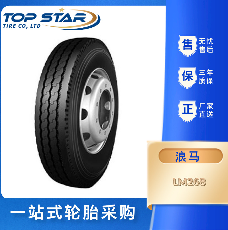 浪马/LONGMARCH轮胎 10.00R20   LM268  全钢子午线中短
