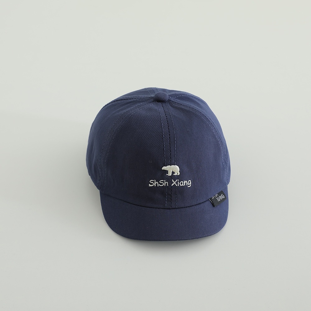 Sombreros para bebés primavera y otoño delgados para niños bebés gorra de lengua de pato lindo super lindo sombrero de béisbol para niños sombrero de sol de otoño cornisa