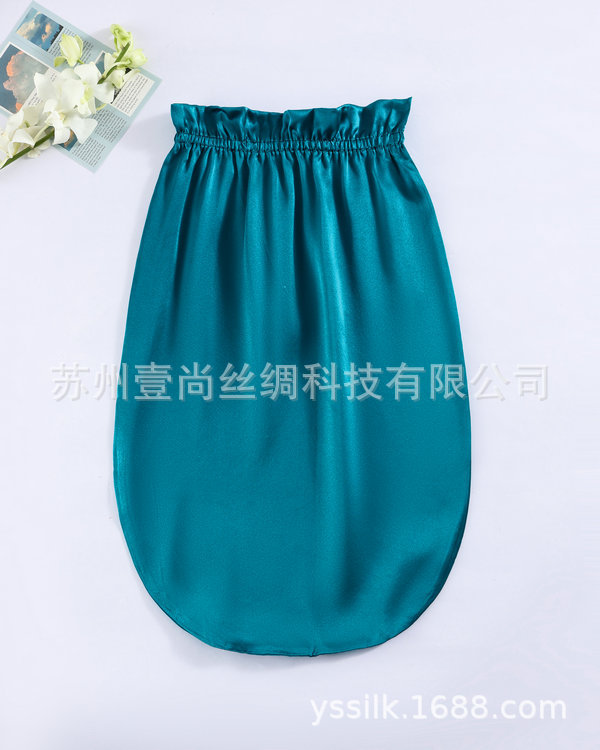 アマゾンクロスボーダーシルクロングスリーピングキャップロングスリーブ帽子きくらげレース绢糸レディースホームガードロングヘア帽子