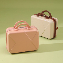 手提箱子小行李箱女化妆箱14寸16寸迷你收纳包旅行箱登机可扩容