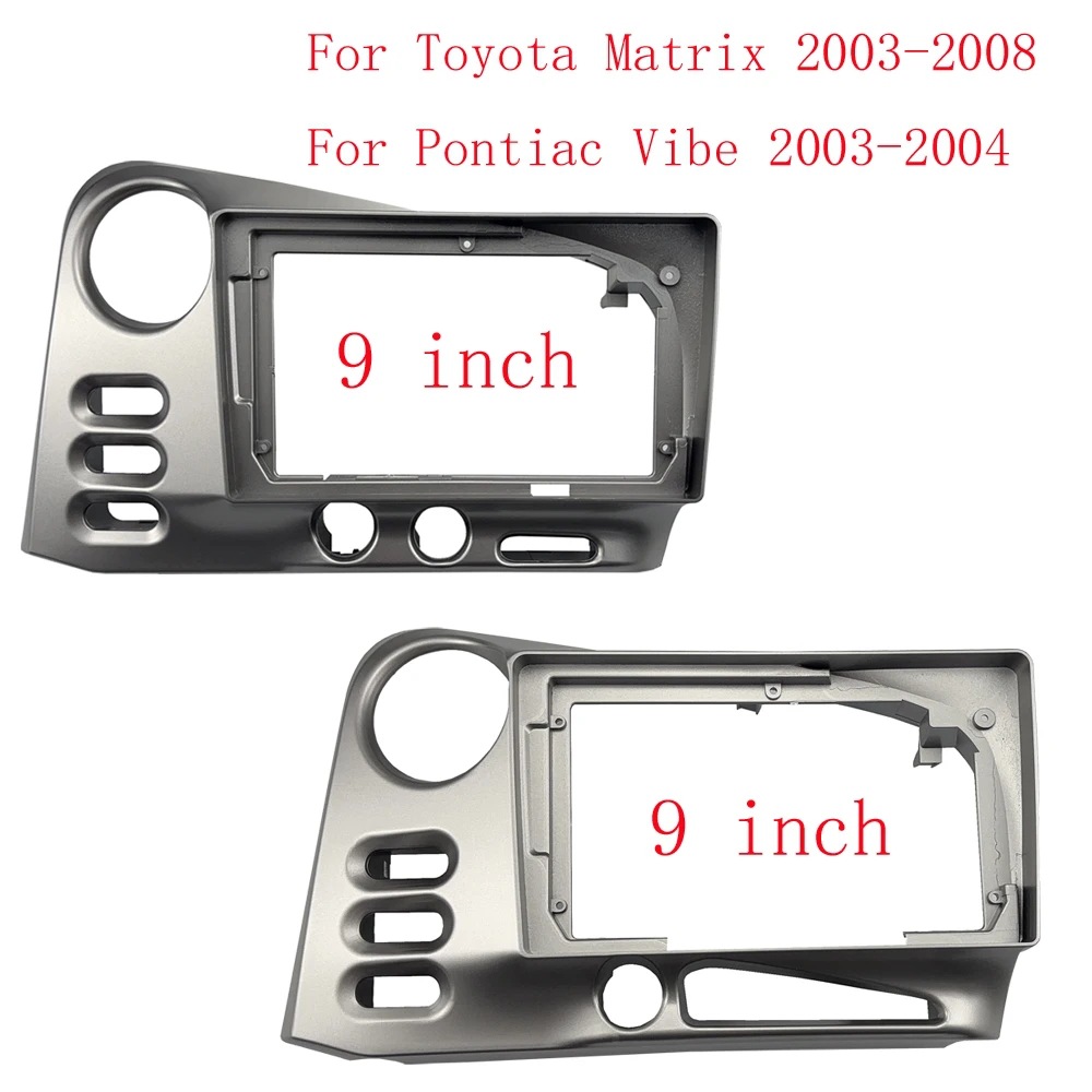 Suitable for 03-08 Toyota Corolla Matrix Central Control Navigation Frame Android Large Screen Frame Dvd Modification Panel