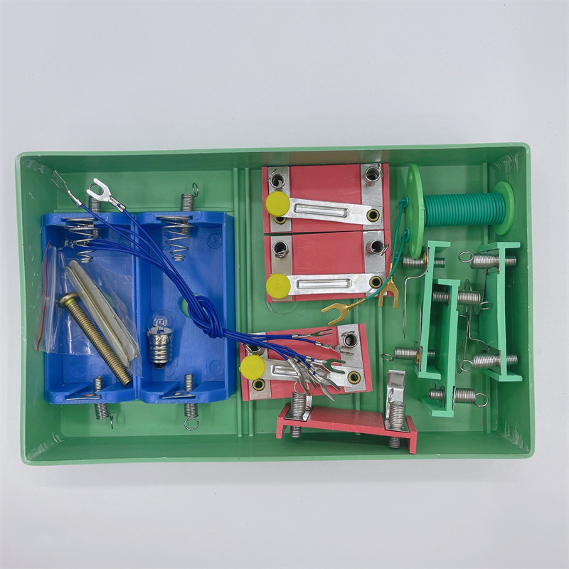小学科学 电流实验盒 J239 物理电学串联并联电路学具 教学仪器
