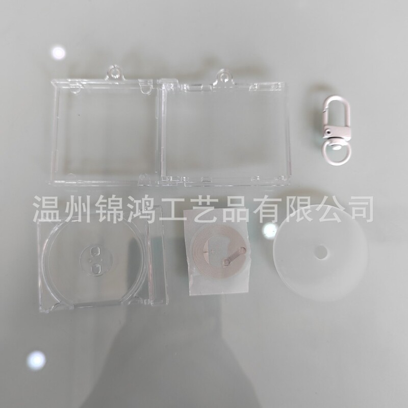 Record Nfc Album Keychain Mini Cd Case Mini Cd Pendant Backpack Pendant Case