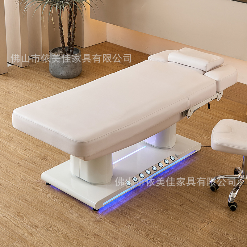 Cama de belleza eléctrica, sala de belleza médica, cama de inyección de micro-purificación, sala de salón de belleza, cama de masaje spa, cama de cuidado facial