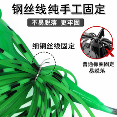 Grass Blocking Scratch Bottom Fishing Lure Jig Compound Bright Lead Head Hook Brackish Water Largemouth Bass Artificial Lure