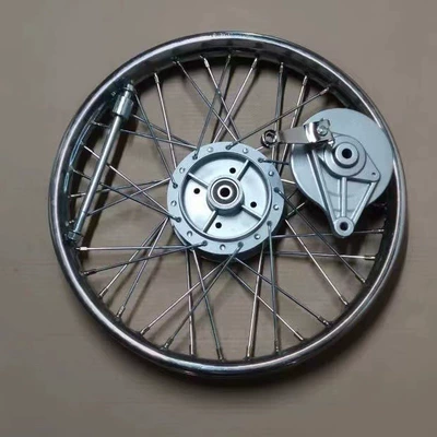 Hub Bearings with Brake Drum Cap — Motorcycle wheel hub