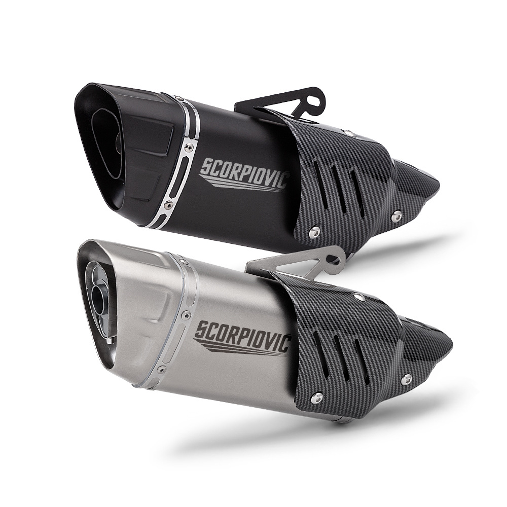 K10 Tail General Exhaust Pipe 51MM Non-destructive Installation CBR650R ZX4R 800 321R 250RR