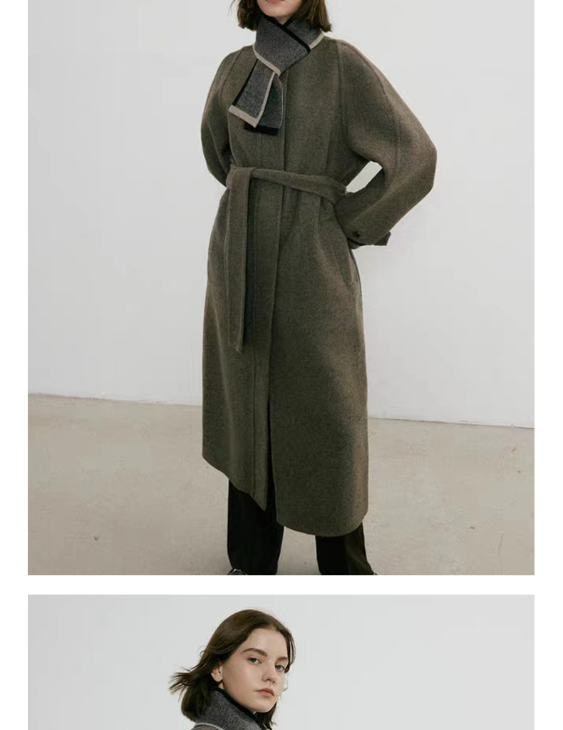 Temperament Little Artifact~Autumn and Winter New South Korean Minority INS Style Color Matching Warm Knitted Scarf Neck_voghion.com