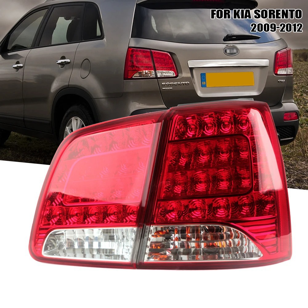 Aplicable al modelo 09 - 12 Hyundai Kia Sorento luz trasera luz de marcha atrás luz de dirección luz de freno trasera luz de montaje