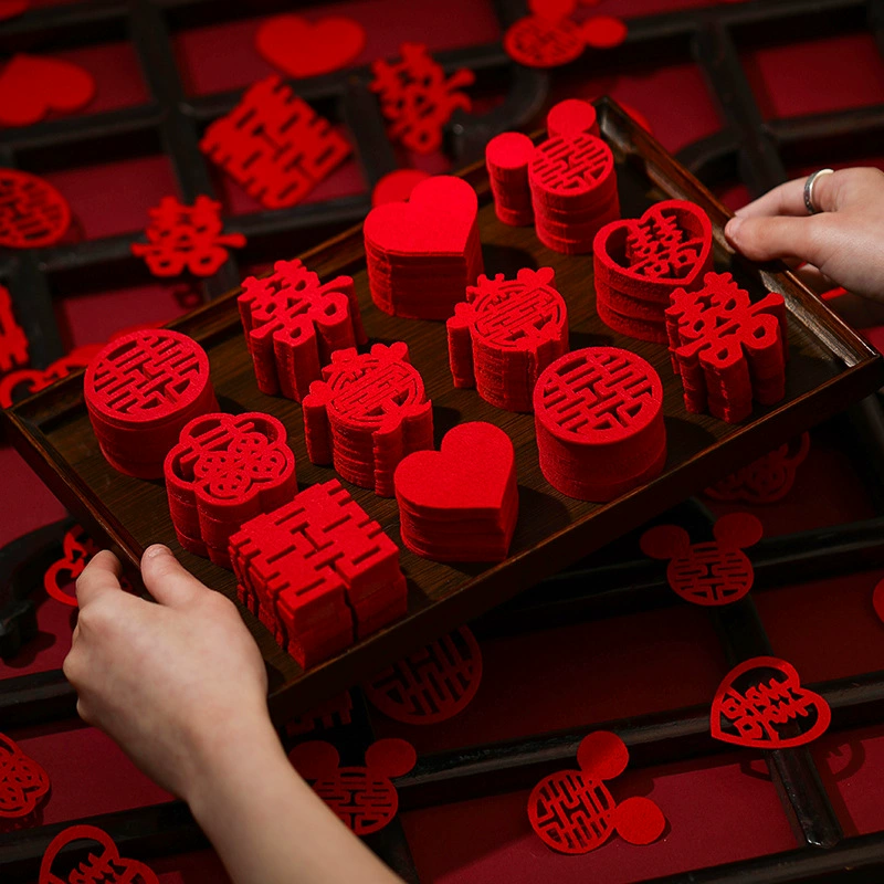 Специальные свадебные мини-руки, бросая счастливые слова, украшение свадебной комнаты, бросая креативные свадебные фруктовые тарелки