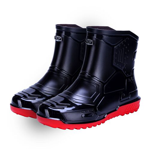 Thickened, stylish men's rain boots—non-slip, warm, and water-resistant—also perfect for women. Includes rain boots, waders, rubber shoes, and overshoes—ideal for car washing, fishing, and work tasks.
