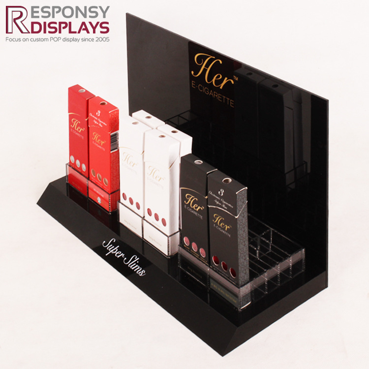 厂家直发电子烟展示架亚克力烟杆烟油陈列展架多种类展示架