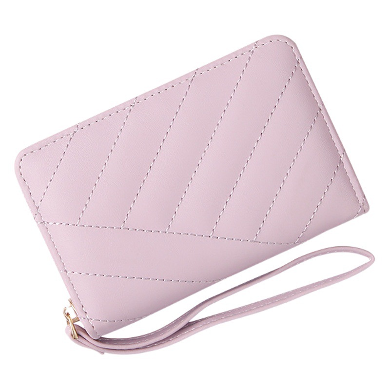 Nuevo estilo coreano pequeña cartera de las mujeres billetera mediana y corta Mujer estudiante cremallera monedero cartera al por mayor