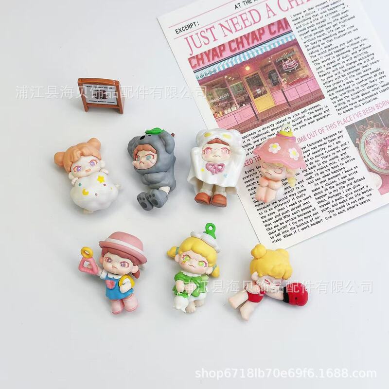 Popular Custom-Made Cute Doll Figures, Small and Big Sisters, Crying Baby Dolls, Handmade Ornaments, DIY Car Accessories, Wholesale Pvc Display Items
