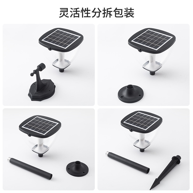 2022跨境货源 新款太阳能装饰花园草坪灯  户外LED照明防水庭院灯