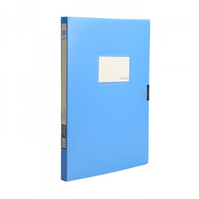 Caja de archivos de plástico plegable A4 Caja de archivos Caja de almacenamiento Morandi Caja de archivos Caja de documentos financieros Carpeta de datos