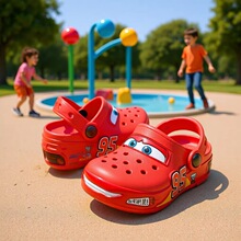 Cro���Ҷ�ͯ95��������Ь��Ů�¿�ͯЬ����ƽ��ɳ̲��Ь��ͷ��Ь