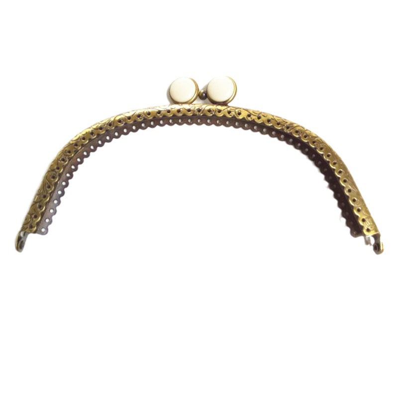 供应手袋口金 包包口夹 公文包夹口架 化妆包五金 手袋五金配件