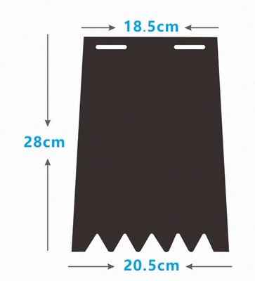 Electric vehicle fender: fenders for electric motorcycles, custom-made motorcycle - 28mm-high-1mm-thick-100-sheets-of-tri-color-printing
