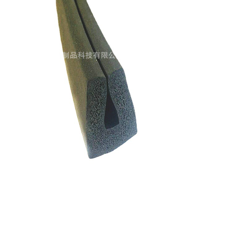 供应U型密封条 三元乙丙橡胶发泡U型条 防撞隔音密封条