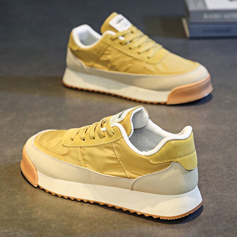 Men's Summer Breathable Thin Trendy Versatile Casual Sneakers Sports Thick-Soled Height-Increasing Niche Canvas Trendy Shoes Men's Summer Breathable Thin Trendy Versatile Casual Sneakers Sports Thick-Soled Height-Increasing Niche Canvas Trendy Shoes