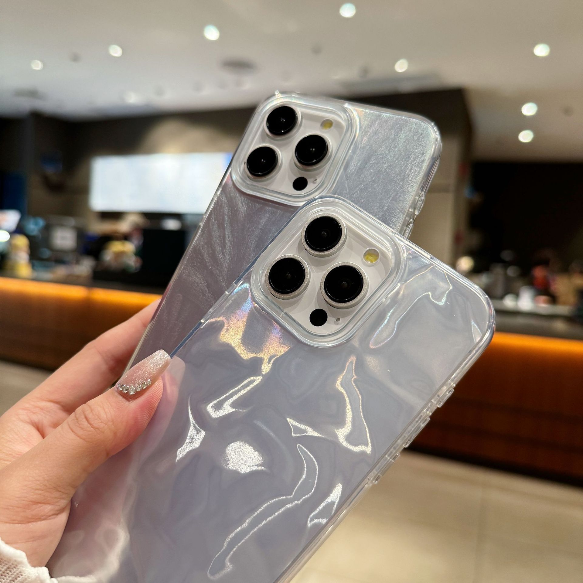 Funda para teléfono móvil Transsion note60imd, hilo de plumas brillante TPU, se puede pintar, funda para teléfono móvil TECNO Pava7pro image 5
