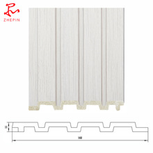 外贸墙板16CM实心发泡电视背景墙装饰材料ps格栅板 护墙板