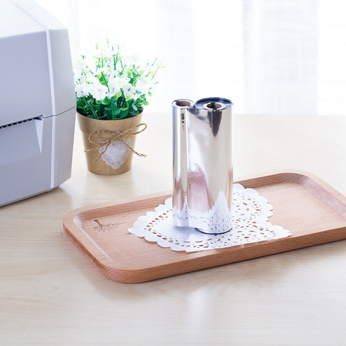 Deli 81505 wax-based ribbon black 110mm×70m label printer 888T consumable ribbon