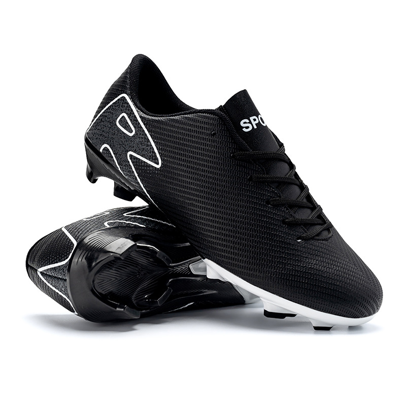 Nuevos zapatos de fútbol transfronterizos bajos, zapatos de entrenamiento de clavos para hombres y mujeres, zapatos de fútbol juvenil antideslizantes y transpirables ligeros