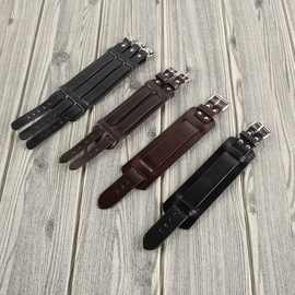 复古编织皮革欧美手链跨境创意个性男士手环嘻哈潮流可调节手镯