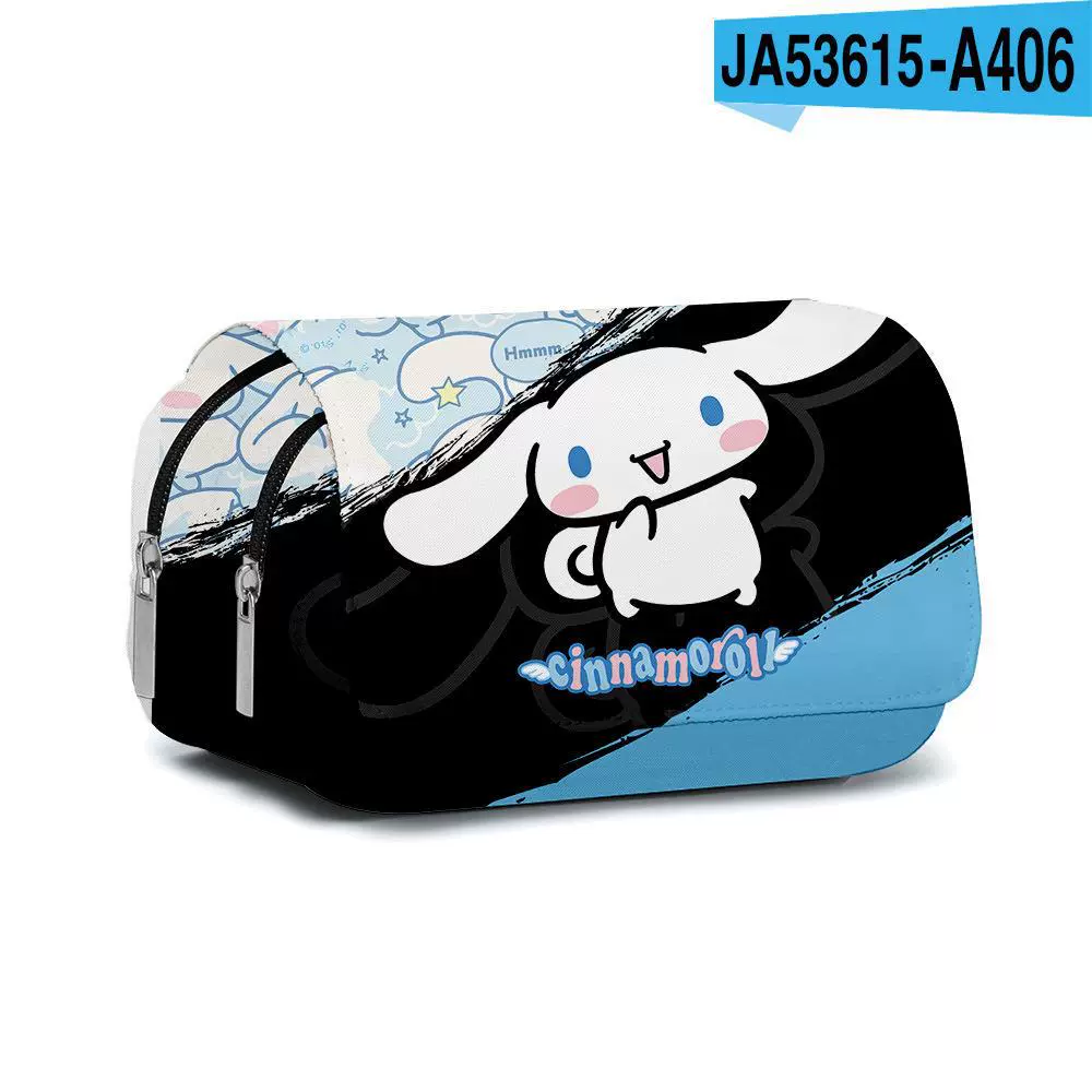 Sanrio, двойной слой футляр для карандашей, 3D, Cinnamoroll