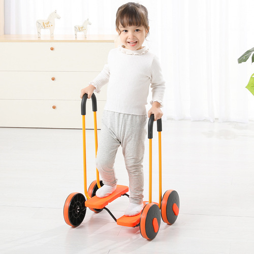 Kindergarten children's balance bicycle exercise exercise sensory training equipment home indoor toys early education teaching aids