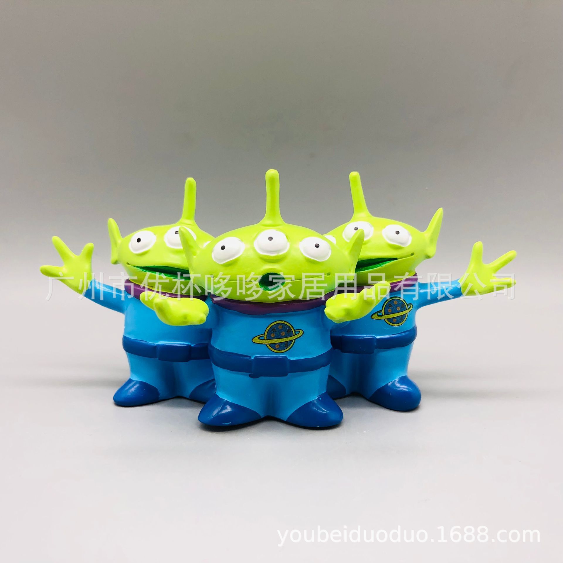 Toy Story Soporte de gafas de tres ojos Soporte de teléfono móvil monstruo de tres ojos Soporte de decoración Decoración de muebles para el hogar