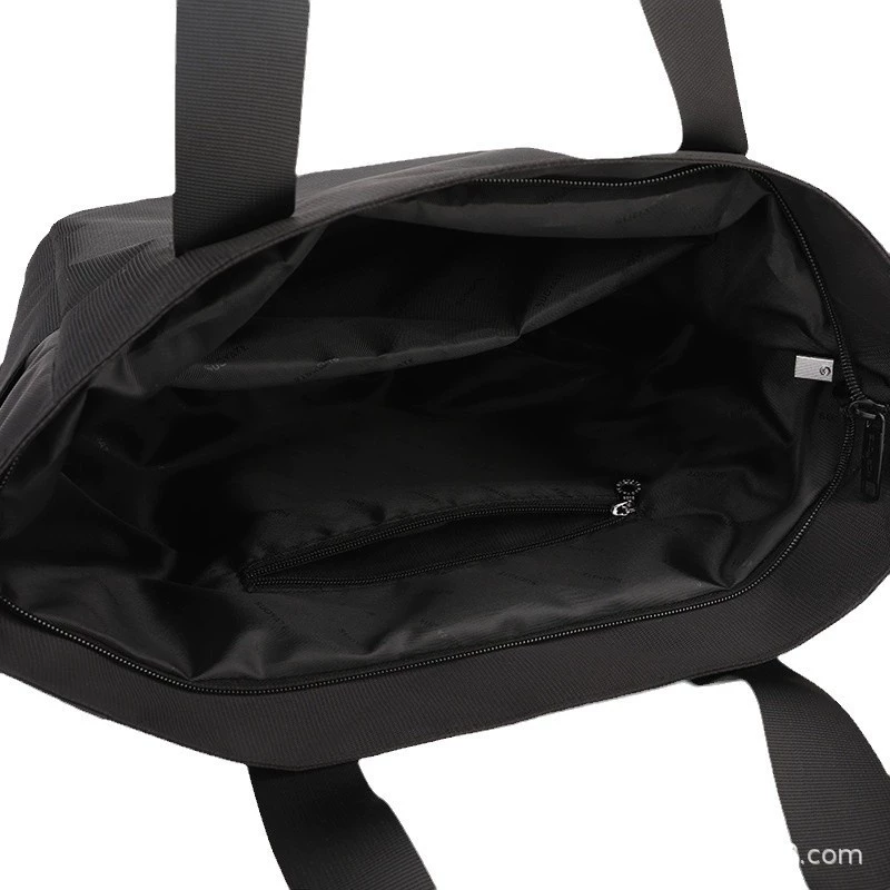 Capacious travel bag, nylon laptop