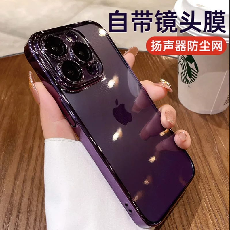 Apple, совместимый чехол для телефона, линза, iPhone 16, прозрачный защитный чехол, iphone, 16promax