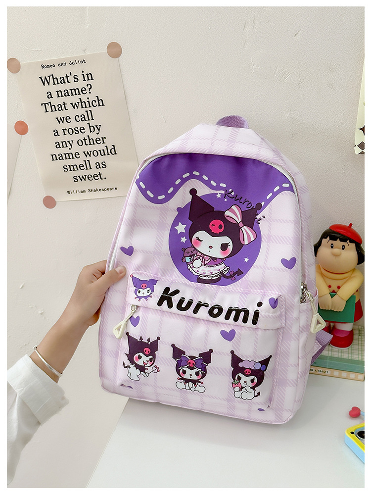 2024 New children's backpack, cartoon kindergarten schoolbag, large capacity, versatile for girls, student backpack, cross-border batch undefined